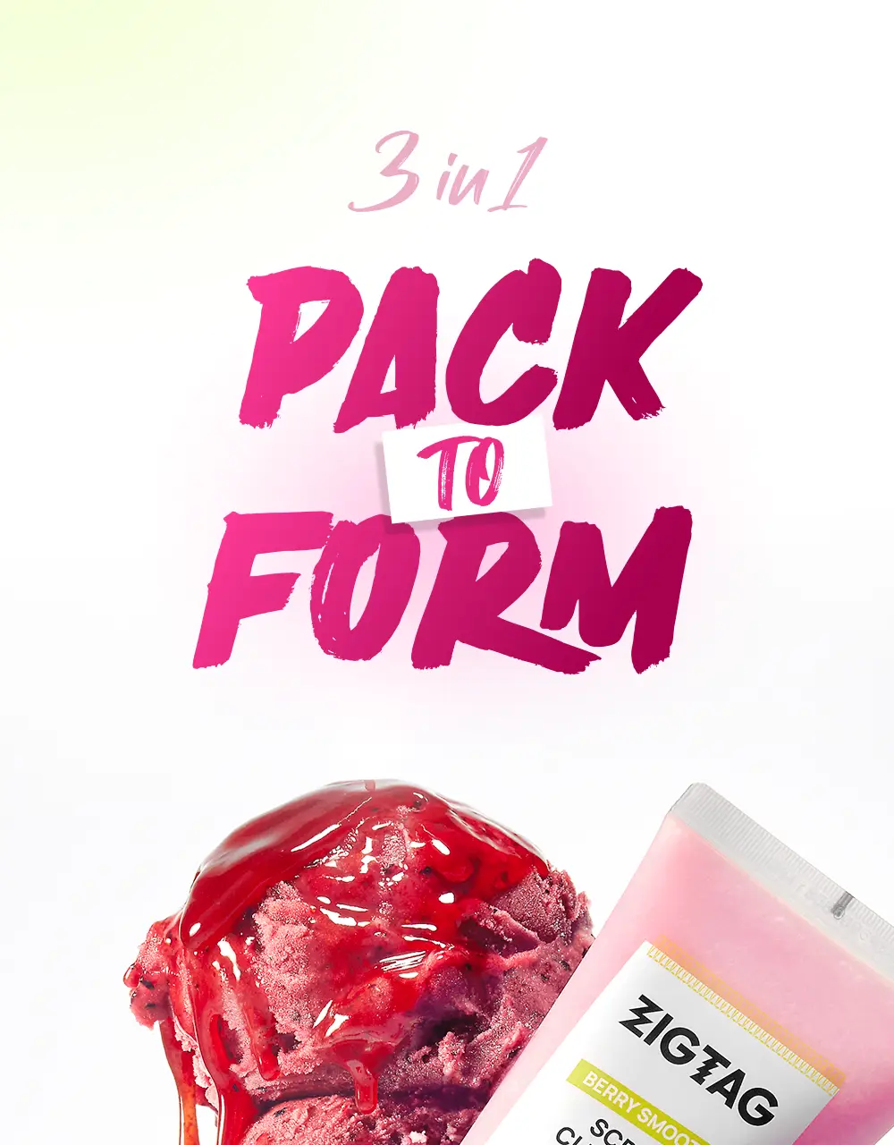 [조현영PICK] 직택 베리 스무디 스크럽 클렌저 130ml 상세페이지 2